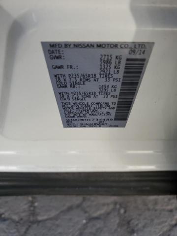 Photo 14 from auction – 2014 NISSAN PATHFINDER with VIN 5N1AR2MN4EC734489