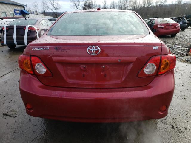 Photo 6 from auction – 2009 TOYOTA COROLLA BA with VIN JTDBL40E49J035408
