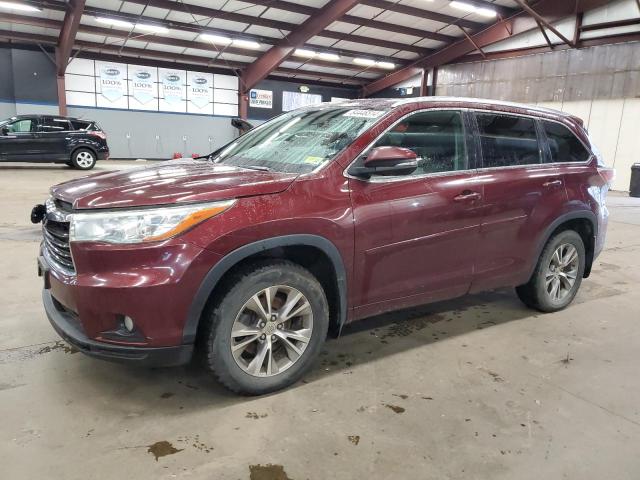 TOYOTA HIGHLANDER 2015 with VIN 5TDJKRFH5FS144942 - Photo from auction