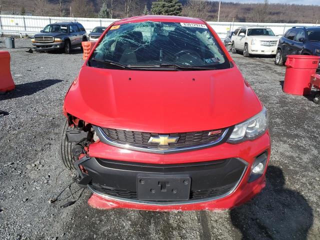 Photo 5 from auction – 2017 CHEVROLET SONIC LT with VIN 1G1JD6SBXH4151287