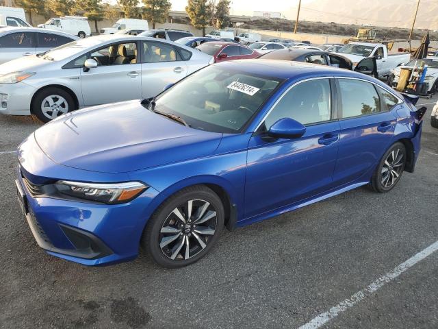 HONDA CIVIC EX 2022 with VIN 2HGFE1F71NH307655 - Photo from auction