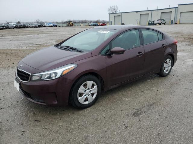 KIA FORTE LX 2017 with VIN 3KPFK4A79HE158217 - Photo from auction