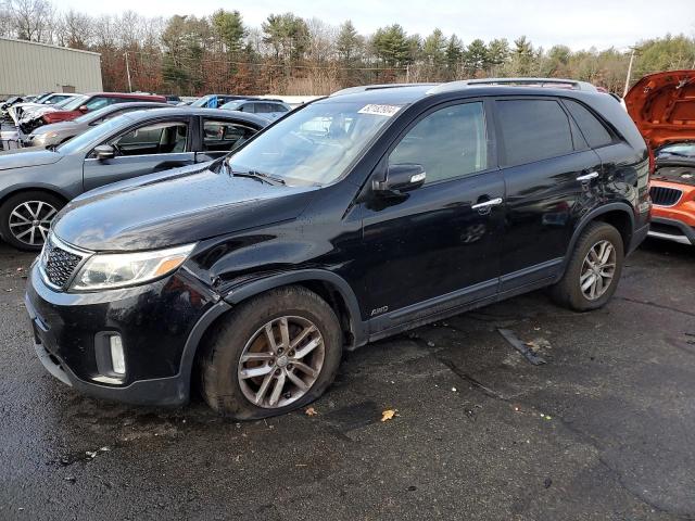 KIA SORENTO LX 2014 with VIN 5XYKTCA68EG440456 - Photo from auction