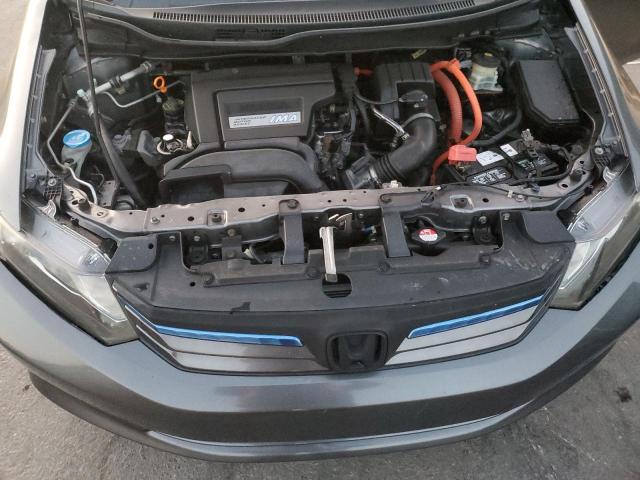Photo 11 from auction – 2012 HONDA CIVIC HYBR with VIN JHMFB4F37CS001909