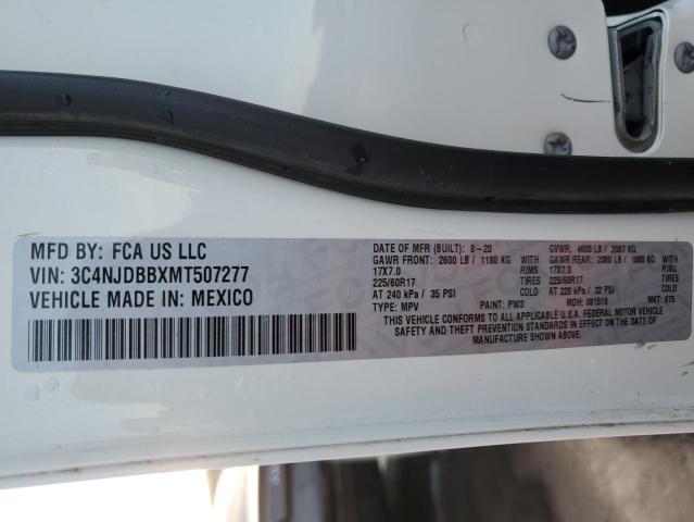 Foto 14 de la subasta – 2021 JEEP COMPASS LA con VIN 3C4NJDBBXMT507277