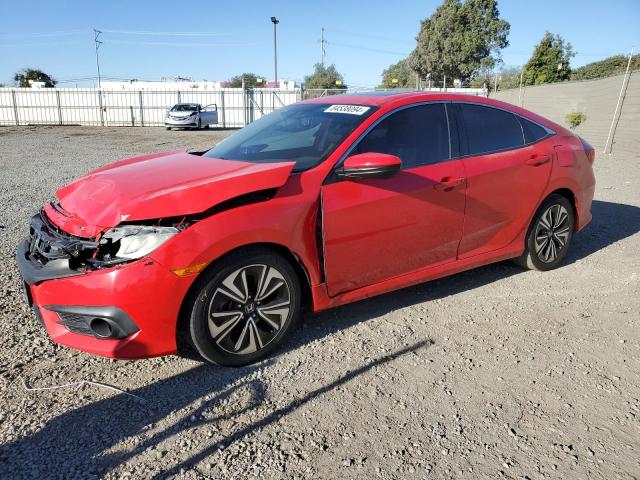 HONDA CIVIC EX 2016 with VIN 2HGFC1F35GH657487 - Photo from auction