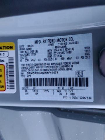 Photo 14 from auction – 2024 FORD BRONCO SPO with VIN 3FMCR9B66RRF41474