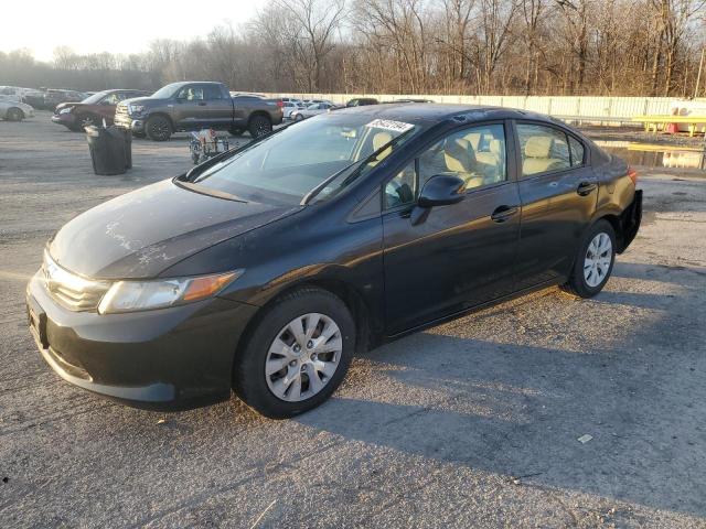 HONDA CIVIC LX 2012 with VIN 2HGFB2F58CH604903 - Photo from auction