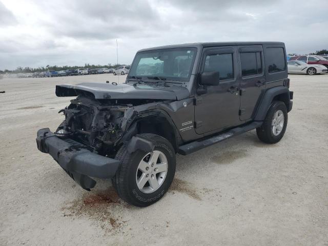 JEEP WRANGLER U 2017 with VIN 1C4BJWDG0HL603105 - Photo from auction