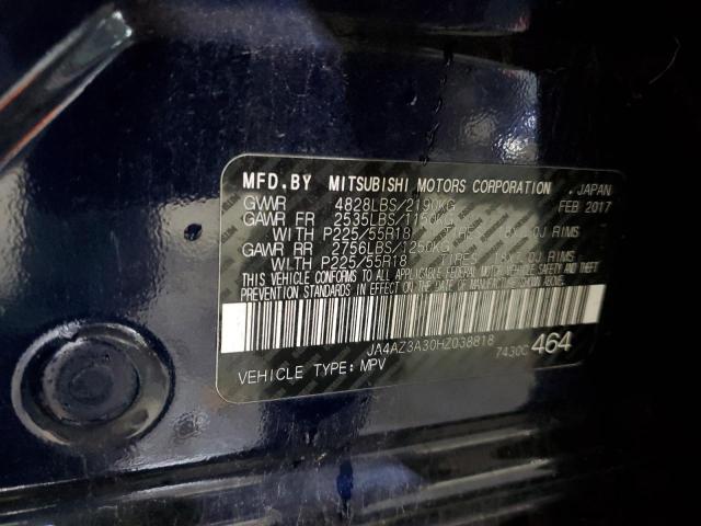 Photo 14 from auction – 2017 MITSUBISHI OUTLANDER with VIN JA4AZ3A30HZ038818