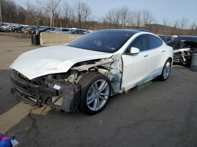 TESLA MODEL S 2015 with VIN 5YJSA1E27FF115694 - Photo from auction
