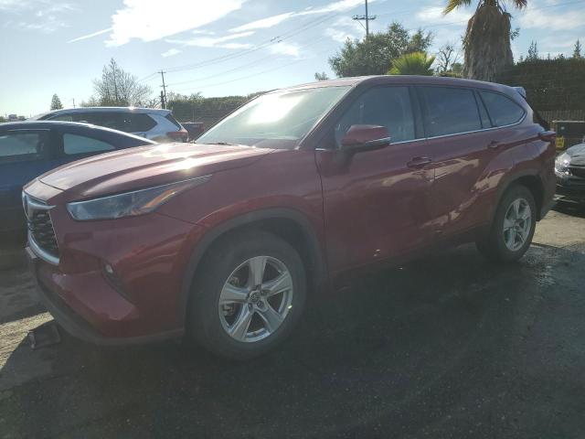 TOYOTA HIGHLANDER 2022 con VIN 5TDZZRAH5NS115459 - Foto de la subasta
