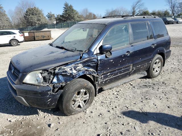 Photo 1 from auction – 2004 HONDA PILOT EXL with VIN 2HKYF18564H534118