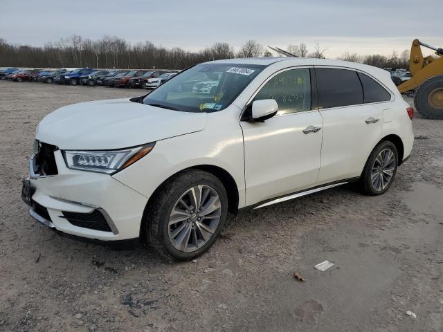 ACURA MDX TECHNO 2017 with VIN 5J8YD4H54HL008693 - Photo from auction