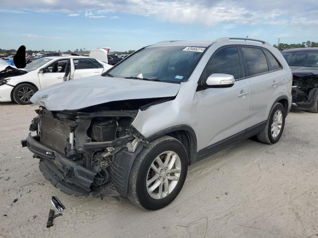 KIA SORENTO LX 2015 with VIN 5XYKT3A63FG565107 - Photo from auction