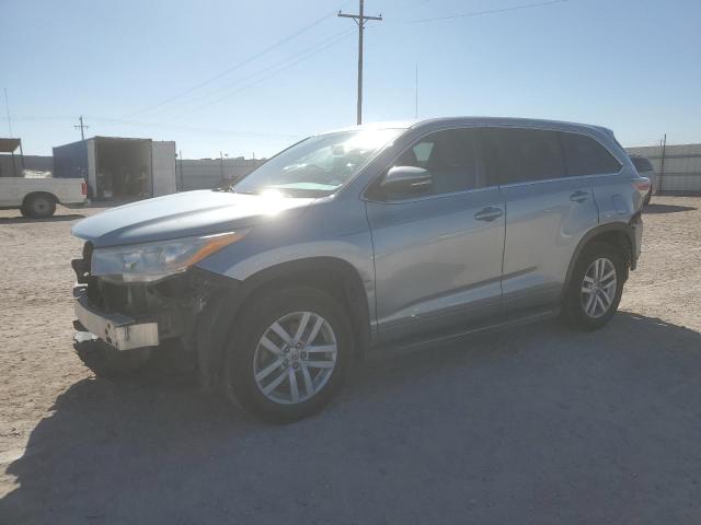 TOYOTA HIGHLANDER 2014 con VIN 5TDZARFHXES008780 - Foto de la subasta