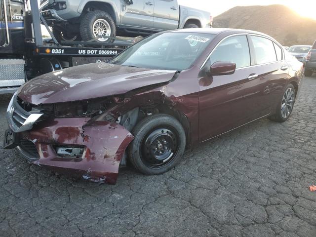 HONDA ACCORD SPO 2014 with VIN 1HGCR2F59EA208611 - Photo from auction