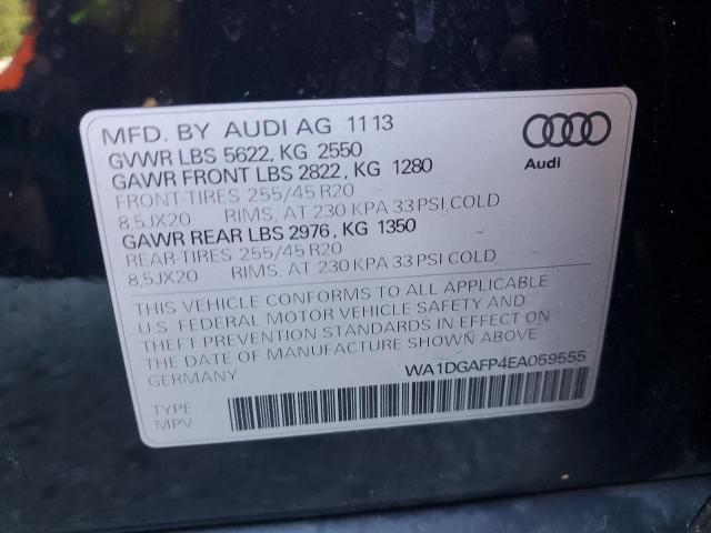 Photo 14 from auction – 2014 AUDI Q5 PREMIUM with VIN WA1DGAFP4EA059555