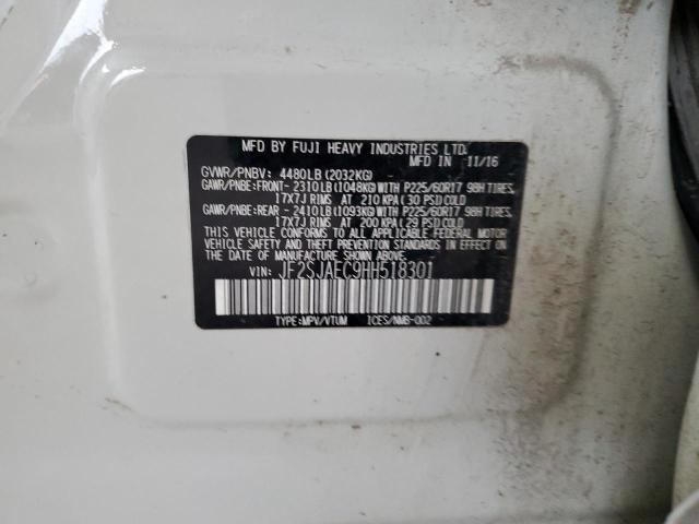 Photo 14 from auction – 2017 SUBARU FORESTER 2 with VIN JF2SJAEC9HH518301