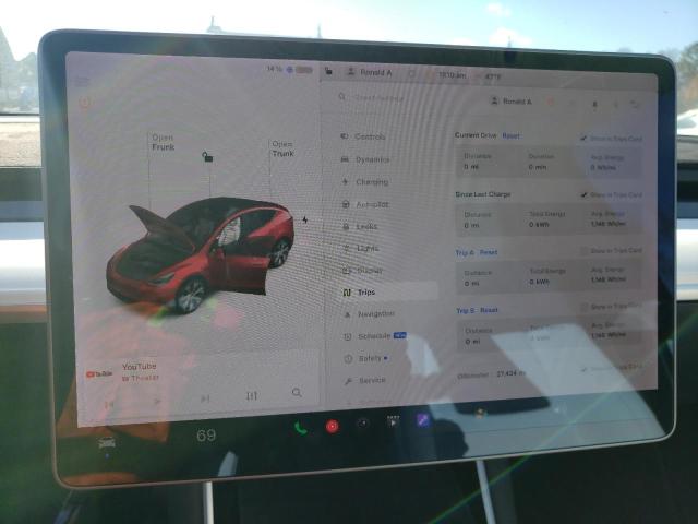 صورة رقم 9 من المزاد - 2020 TESLA MODEL Y مع VIN 5YJYGDEE0LF049263