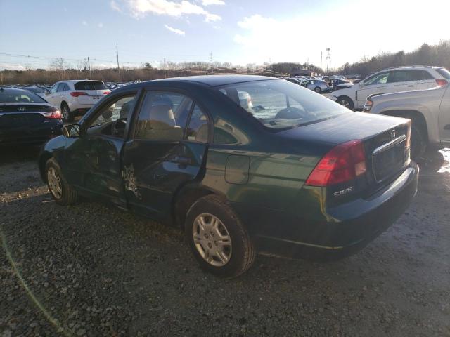 Photo 2 from auction – 2001 HONDA CIVIC DX with VIN 2HGES16261H567696
