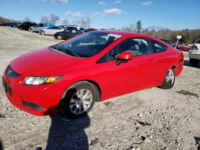 HONDA CIVIC LX 2012 with VIN 2HGFG3B53CH556353 - Photo from auction