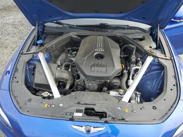 Photo 11 from auction – 2022 GENESIS G70 BASE with VIN KMTG34TA9NU095855