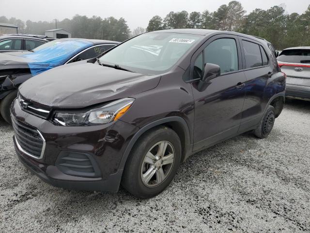CHEVROLET TRAX LS 2021 with VIN KL7CJKSB4MB320109 - Photo from auction