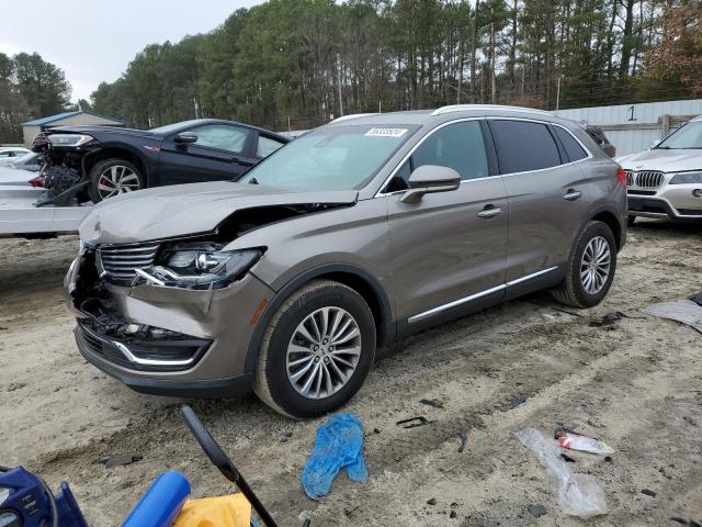 LINCOLN MKX SELECT 2016 with VIN 2LMTJ8KR8GBL73591 - Photo from auction