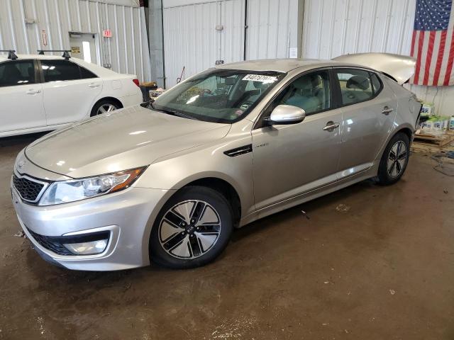 KIA OPTIMA HYB 2013 with VIN KNAGM4AD2D5044938 - Photo from auction