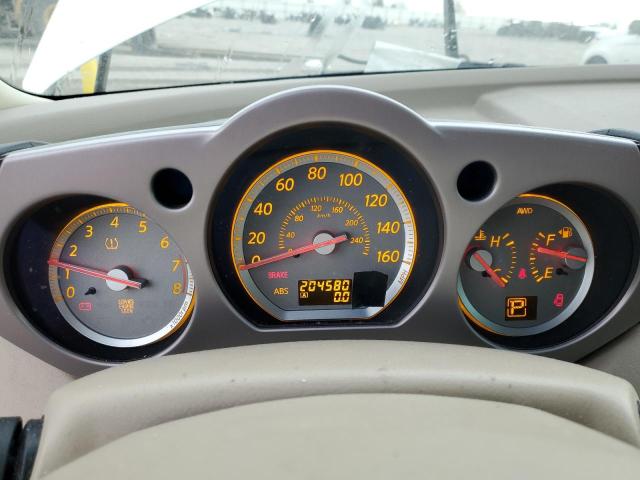 Photo 9 from auction – 2007 NISSAN MURANO SL with VIN JN8AZ08W07W634844