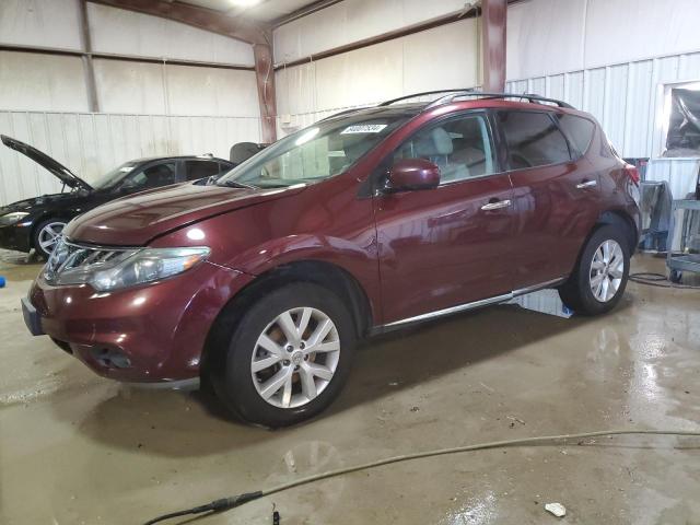 NISSAN MURANO S 2012 with VIN JN8AZ1MW7CW239727 - Photo from auction