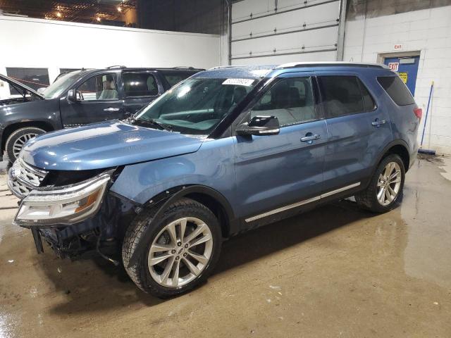 FORD EXPLORER X 2018 with VIN 1FM5K8D85JGA80396 - Photo from auction