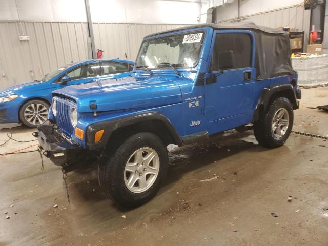 JEEP WRANGLER / 2002 with VIN 1J4FA39S52P766193 - Photo from auction