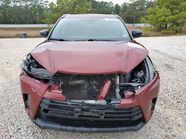 Photo 5 from auction – 2019 TOYOTA HIGHLANDER with VIN 5TDKZRFH4KS330191