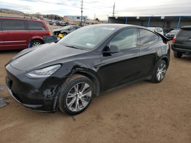 TESLA MODEL Y 2021 with VIN 5YJYGDEEXMF142180 - Photo from auction