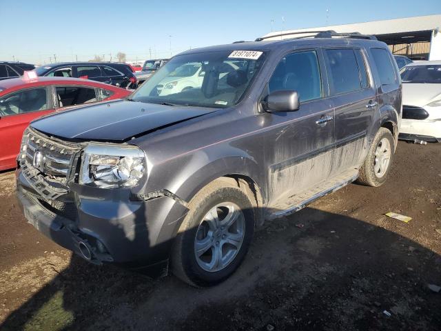 HONDA PILOT EXL 2014 with VIN 5FNYF4H50EB017642 - Photo from auction