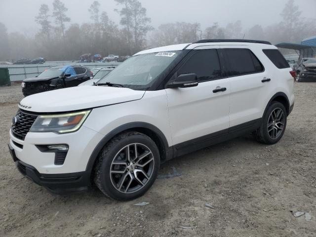 FORD EXPLORER S 2018 with VIN 1FM5K8GT8JGC63906 - Photo from auction