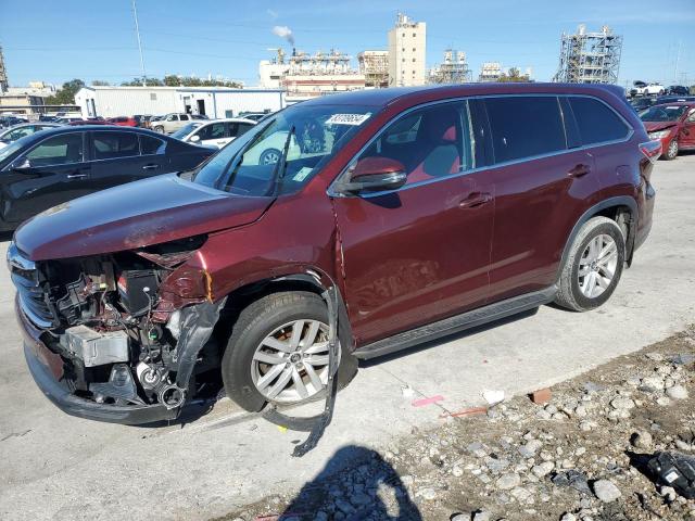 TOYOTA HIGHLANDER 2016 with VIN 5TDZKRFHXGS171266 - Photo from auction