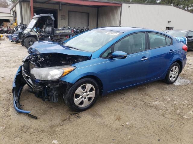 KIA FORTE LX 2015 with VIN KNAFX4A67F5313216 - Photo from auction