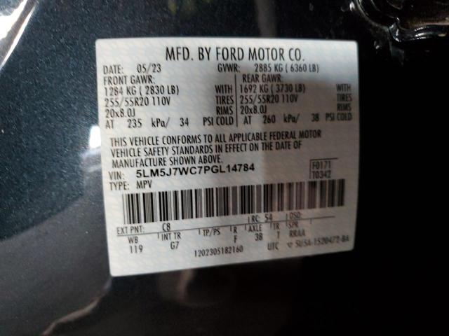 Photo 14 from auction – 2023 LINCOLN AVIATOR RE with VIN 5LM5J7WC7PGL14784