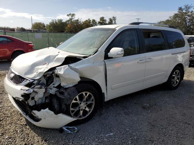 KIA SEDONA LX 2014 with VIN KNDMG4C78E6568420 - Photo from auction