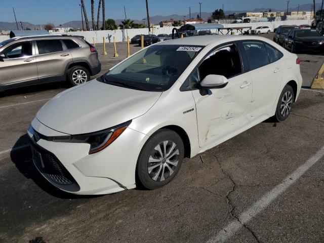 TOYOTA COROLLA LE 2021 with VIN JTDEAMDE7MJ022545 - Photo from auction