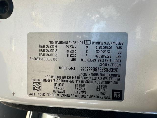 Photo 10 from auction – 2011 CHEVROLET SILVERADO with VIN 3GCPKSE37BG335066