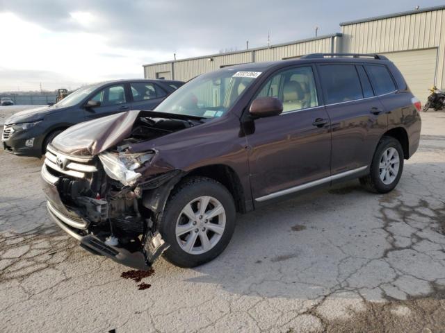 TOYOTA HIGHLANDER 2013 with VIN 5TDBK3EH9DS242839 - Photo from auction