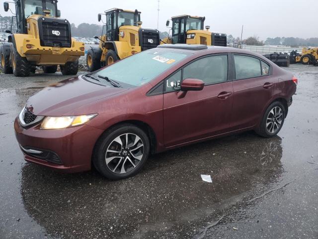 HONDA CIVIC EX 2014 with VIN 19XFB2F81EE015912 - Photo from auction