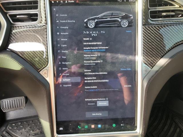 Снимка 9 от търг – 2016 TESLA MODEL S с VIN 5YJSA1E10GF133141