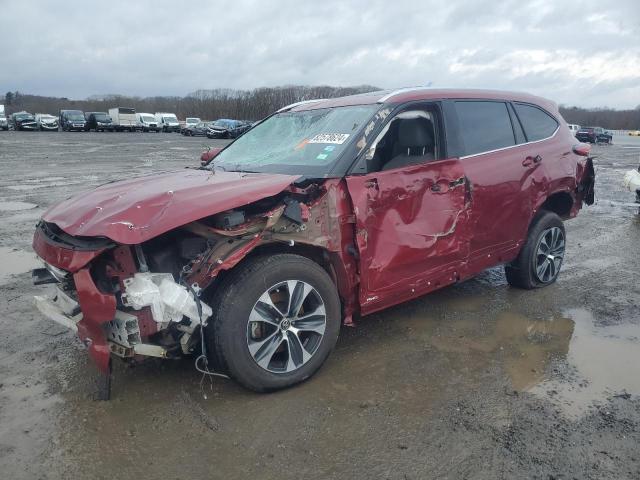 TOYOTA HIGHLANDER 2021 with VIN 5TDGBRCH7MS526563 - Photo from auction