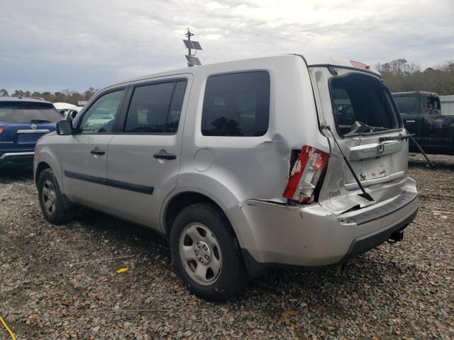Photo 2 from auction – 2011 HONDA PILOT LX with VIN 5FNYF3H22BB057345