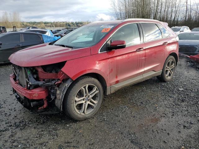 FORD EDGE TITAN 2015 with VIN 2FMTK4K91FBB17311 - Photo from auction